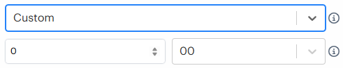 Configure custom ignore period